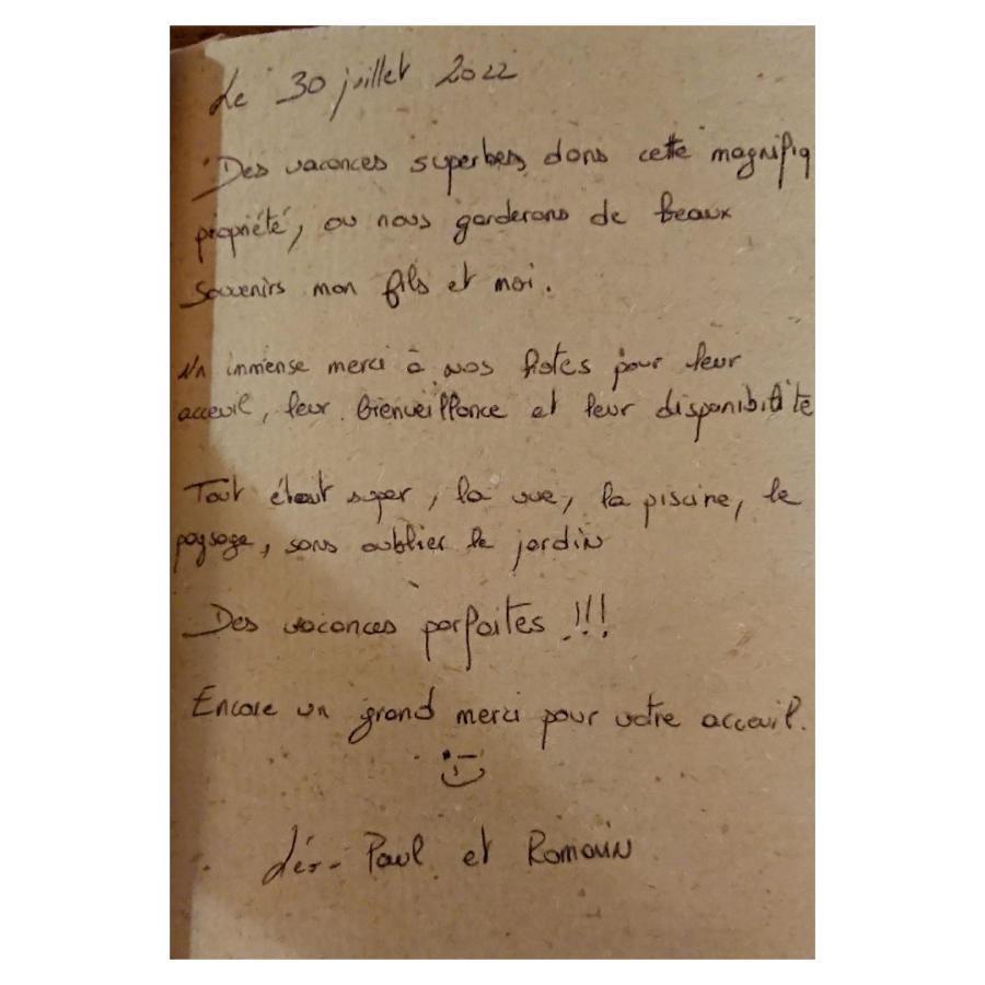 Gite En Cevennes Du Sud, Bergerie Restauree Au Rez De Jardin D'Une Bastide Avec Piscine, Vue Exceptionnelle, Authenticite Et Confort Saint-Laurent-le-Minier Exterior foto